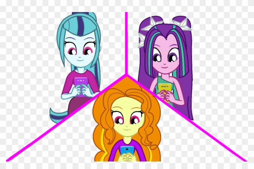 The Dazzlings, By Trixiesparkle63 - My Little Pony Friendship Games The Dazzlings #367706
