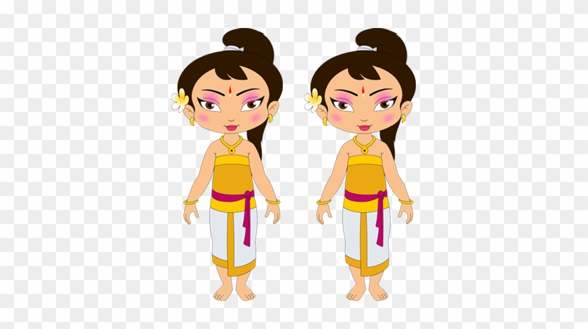 Dholu Molu Celebrities - Chota Bheem Girl #367761