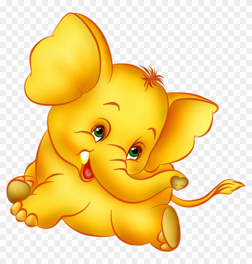 Image Cute Baby Elephants Result For Clipart - Transparent Cartoon #367887