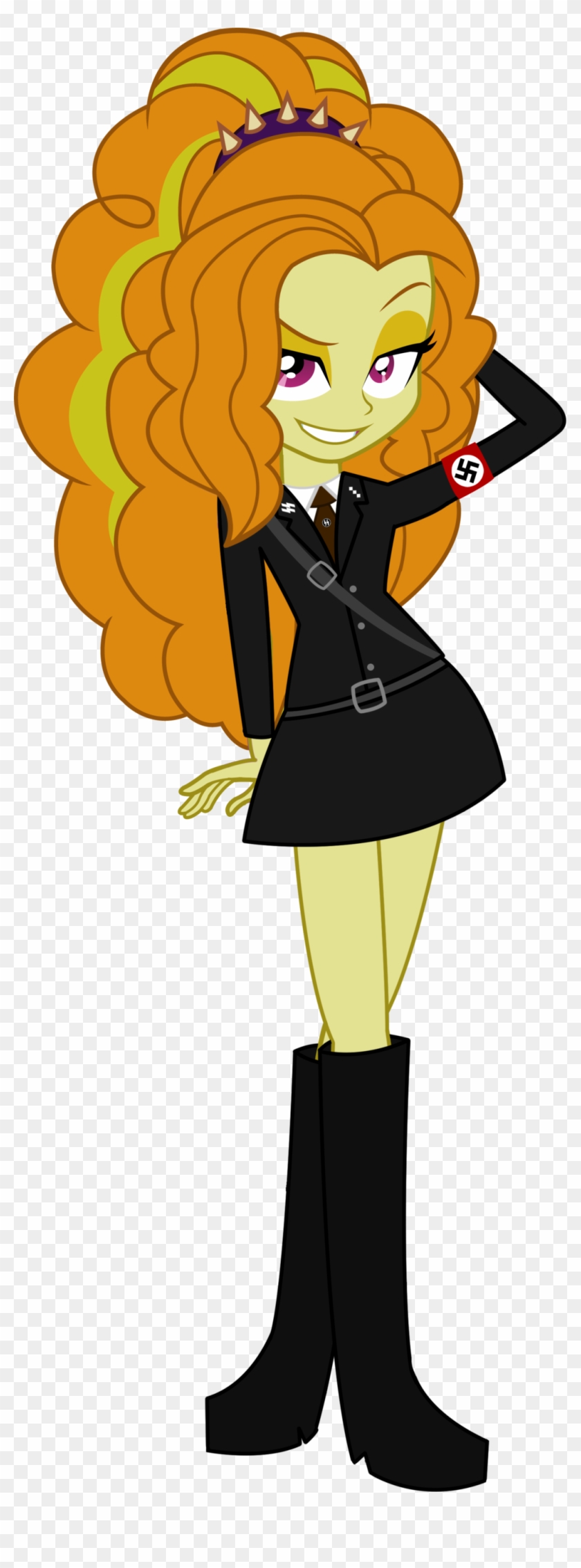 Adiago Dazzle In A Ss Uniform By Nuke928 - Mlp Eg Adagio Dazzle Dress #367922