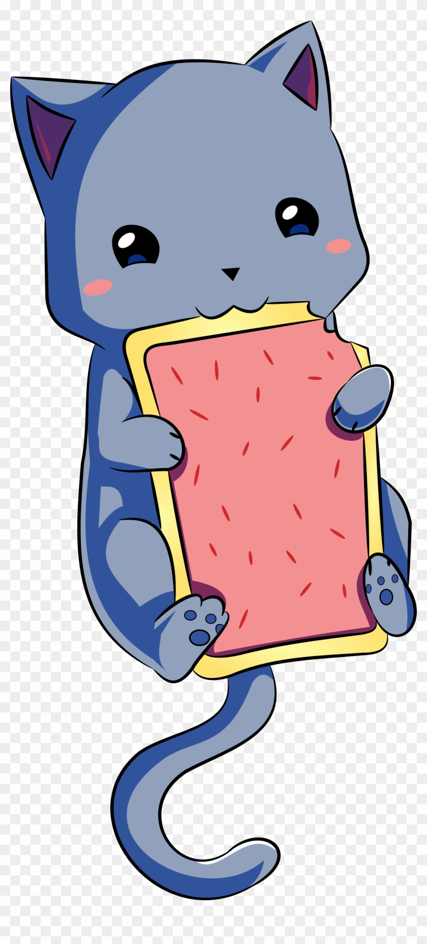 Cute Cat Drawing - Nyan Cat Cute Png #367933