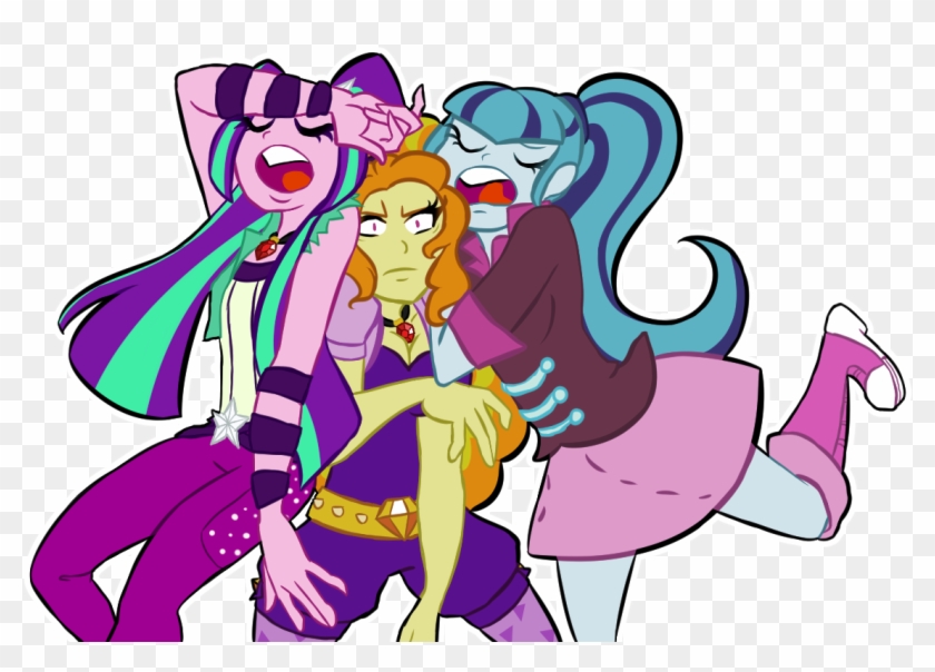 The Dazzlings Squad My Little Pony Equestria Girls - Cartoon #367939