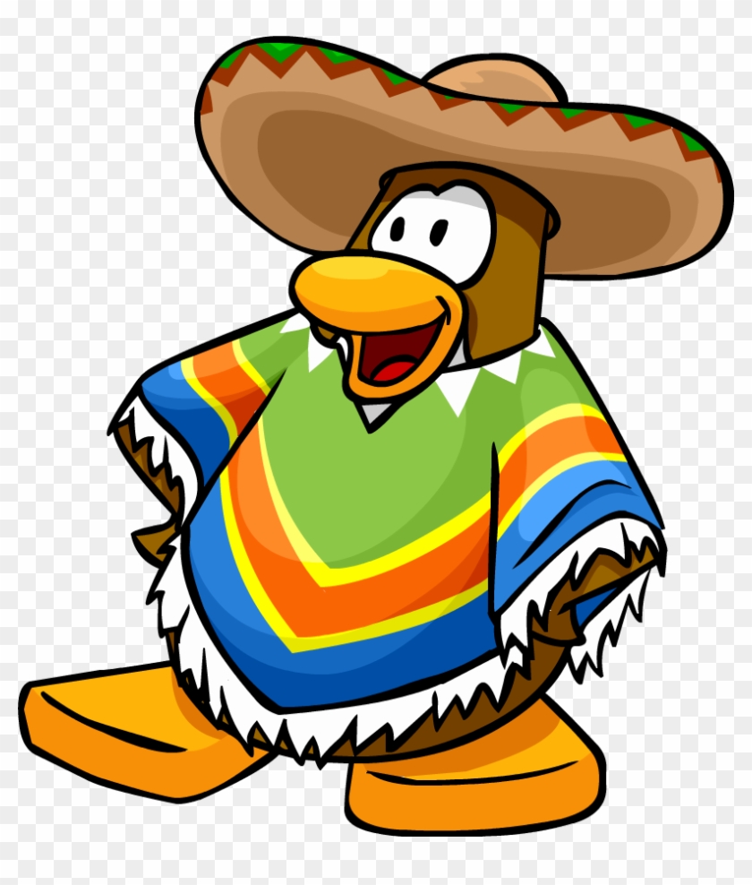 Fiesta Penguin Brown - Club Penguin Catalog #367967