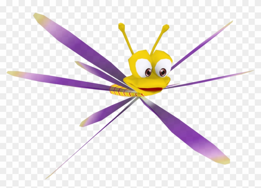 21c7azl - Sparx The Dragonfly Png #367965