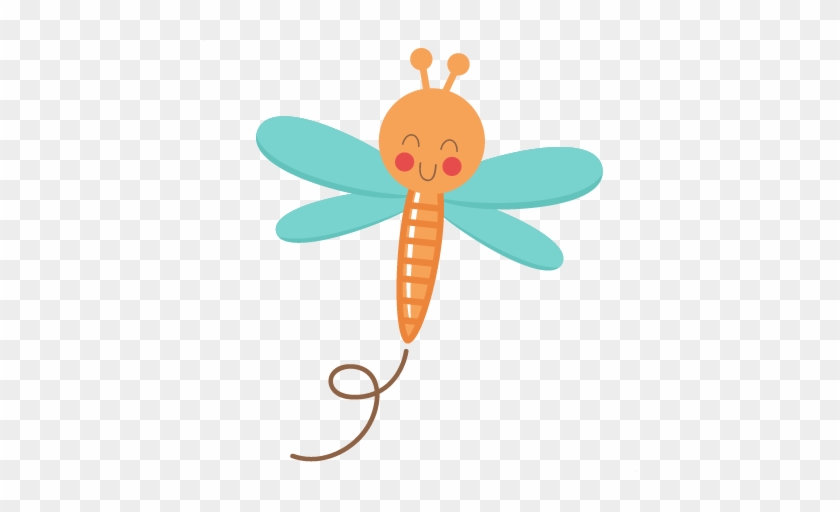 Cute Dragonfly Clipart For Kids - Cute Dragonfly Clipart #367996