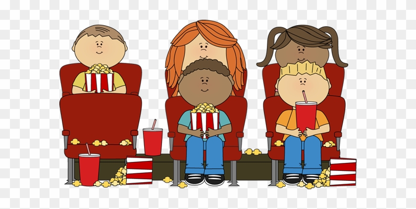 Home » Kids Watching Movie In Theater - Cinema Clipart #367997