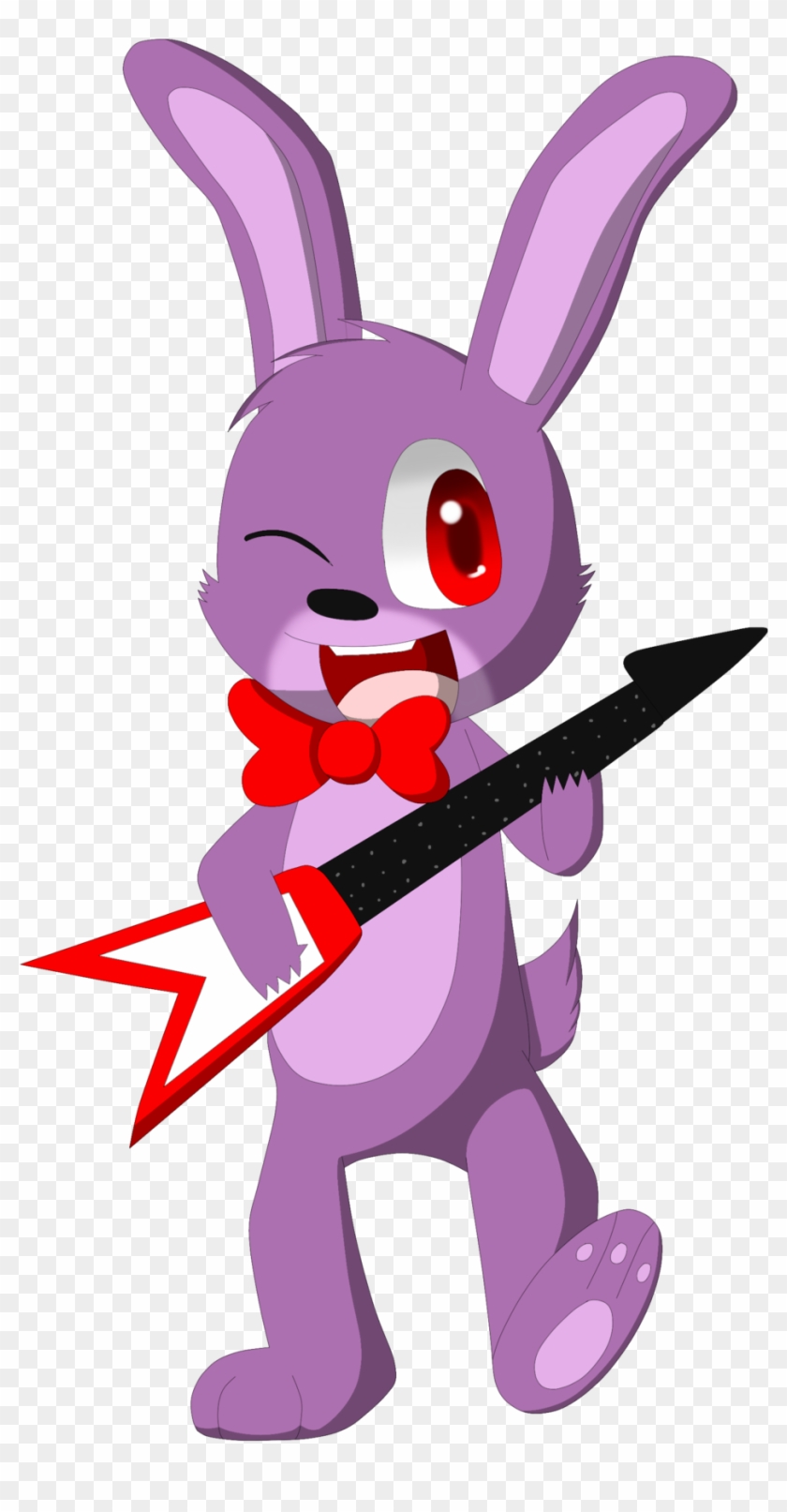 Fnaf Bonnie By Pikacshu On Deviantart - Fnaf Bonnie Cute Draw #368014