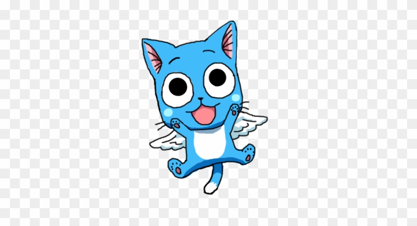 My Happy Fairy Tail Drawing By Miaxrilakkuma - Happy The Cat Fairy Tail #368074
