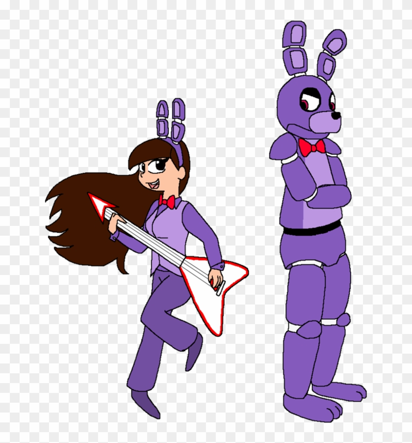 Fnaf Bonnie And Bonnie By Grovylefangirl1997 On Deviantart - Fnaf Bonnie Side View #368087