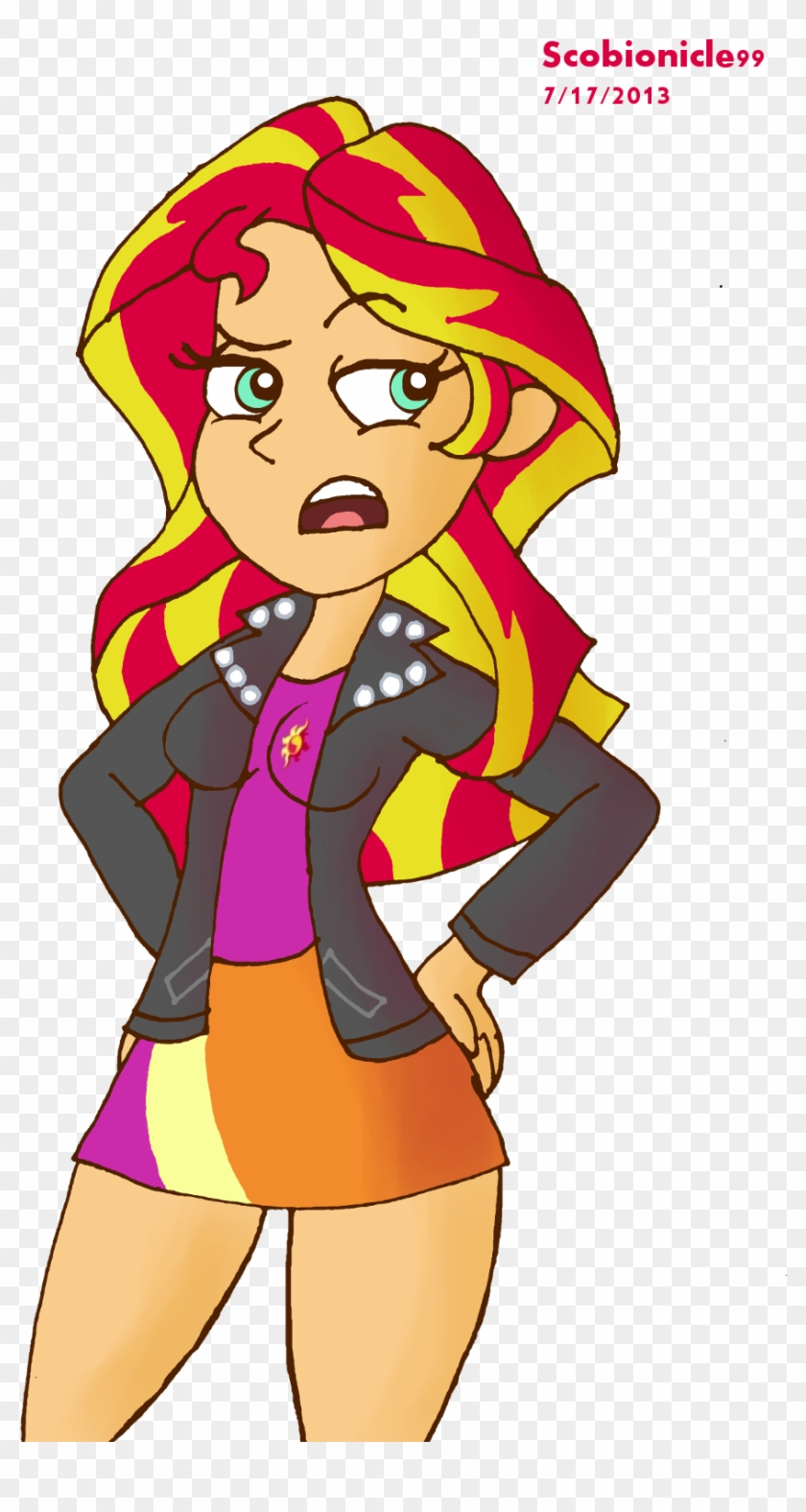 Equestria Girls 5- Sunset Shimmer By Sb99stuff - Sunset Shimmer #368110