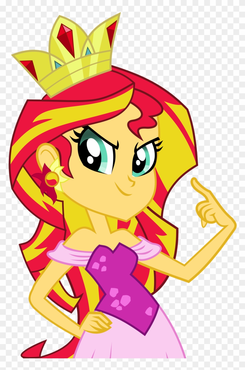 My Little Pony Friendship Is Magic Equestria Girls - Mlp Eg Sunset Shimmer Crown #368247