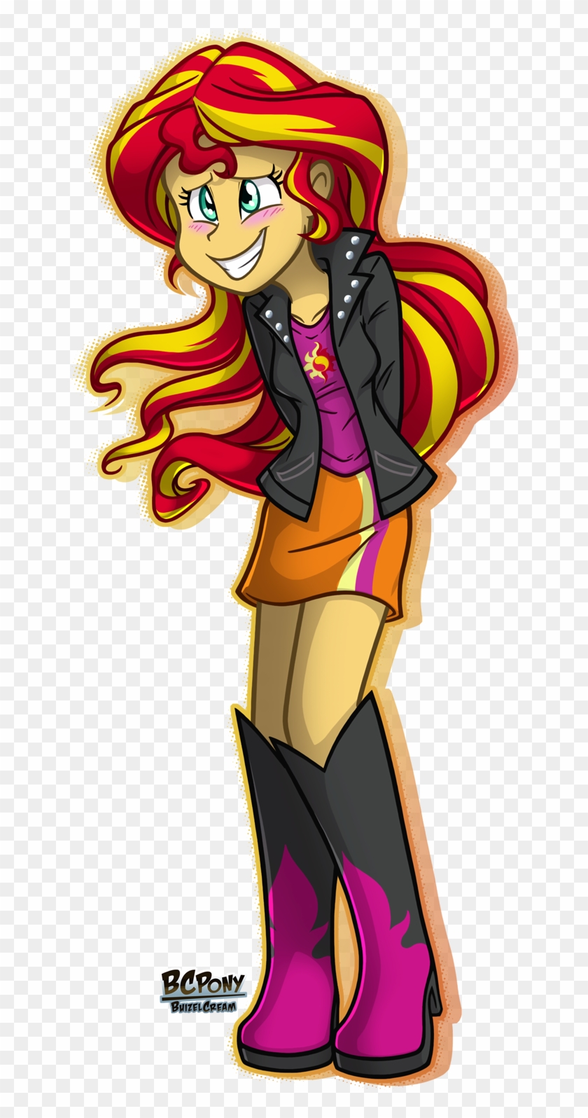 My Little Pony Friendship Is Magic Equestria Girls - Mlp Sunset Shimmer Embarrassed #368301