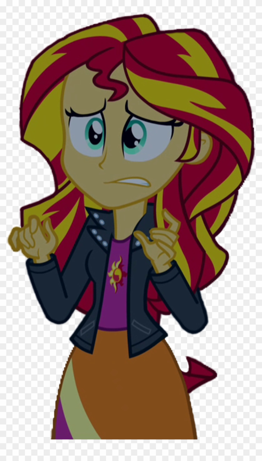 Sunset Shimmer Scared - Equestria Girls Sunset Shimmer Scared #368344