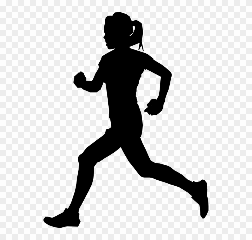 Silhouette, Sports - - Runner Png #368384