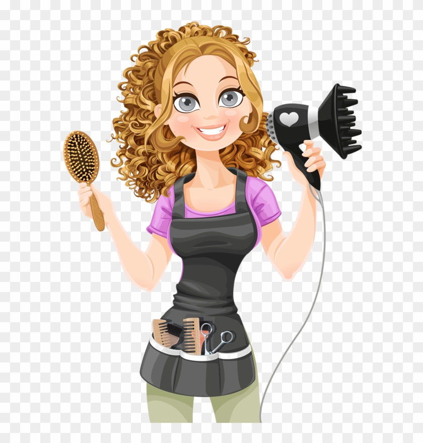 Gorgeus Clipart Women's Hair - Imagens Cabeleireiro Png #368391