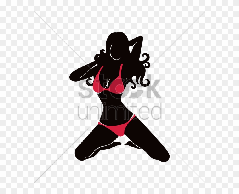 Free Hot Woman Silhouette Vector Image - Woman #368398