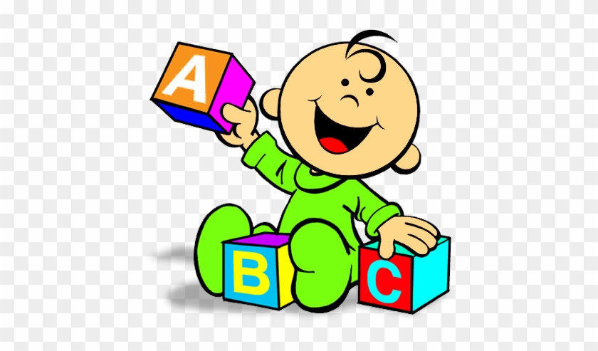 Faheem - Baby Playing Cartoon Png #368408