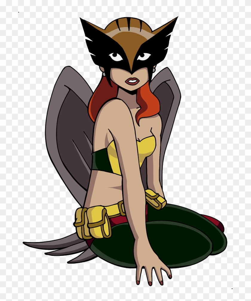 Hawkgirl Waiting By Glee-chan - Hawk Girl Cartoon #368537