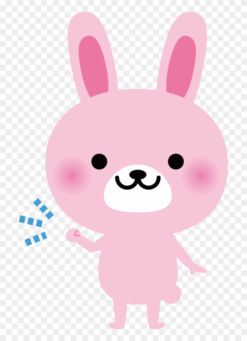 Rabbit Gratis Photography Fist Pump Illustration うさぎ イラスト 無料 かわいい Free Transparent Png Clipart Images Download