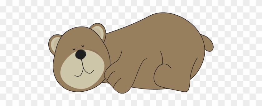 Bear Sleeping Clip Art - Sleeping Bear Clip Art #368662