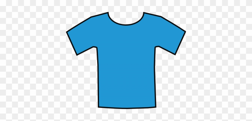 T Shirt Baby Shirt Clipart Kid - Blue T Shirt Cartoon #368672