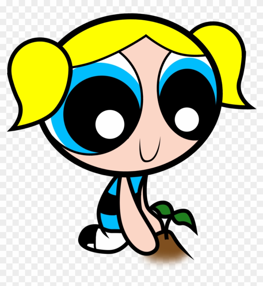 Powerpuff Girls Bubbles Wallpaper For Kids  Bubbles Powerpuff Girls Happy   Free Transparent PNG Clipart Images Download
