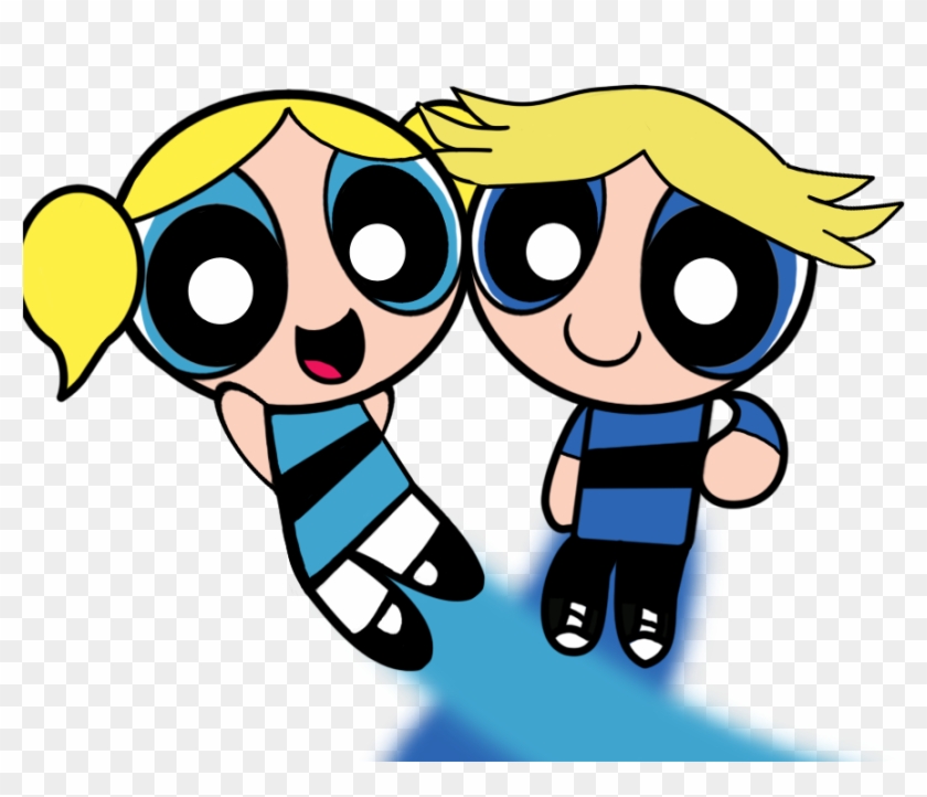 Bubbles Powerpuff - Powerpuff Girls Bubbles And Boomer #368972