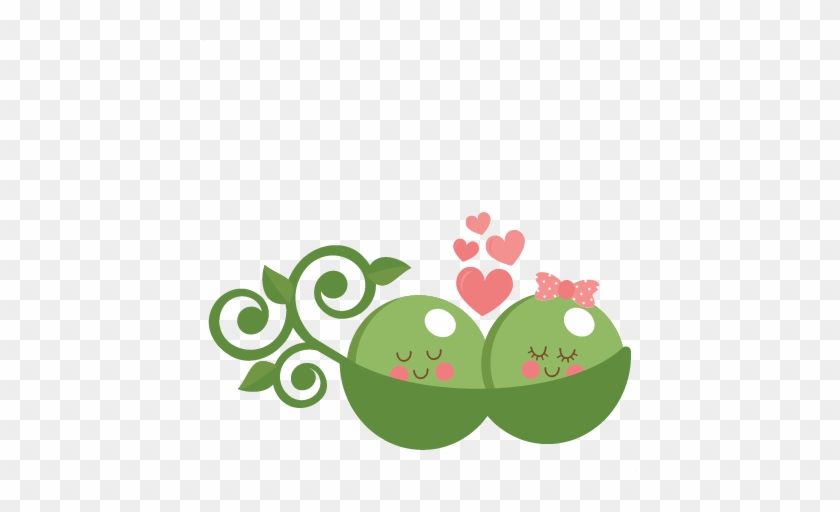 Peas In Love Svg Scrapbook Cut File Cute Clipart Files - Peas In Love Svg Scrapbook Cut File Cute Clipart Files #369007