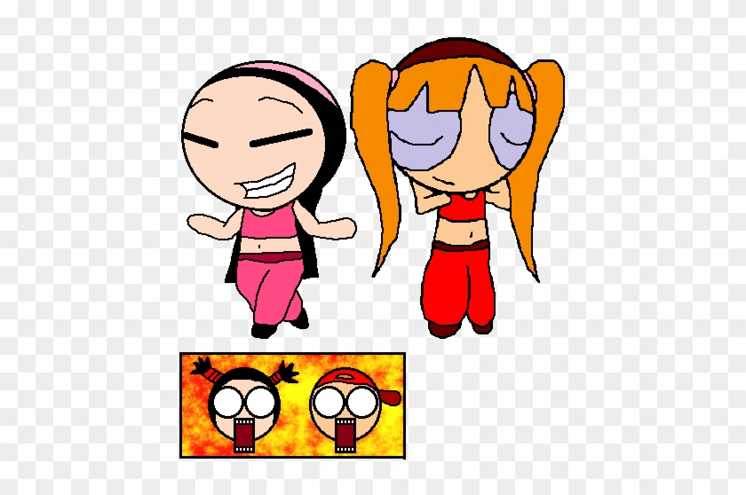 Pucca And Blossom Bellydancing By Thebestmltbm - Powerpuff Girls Belly Dancing #369145