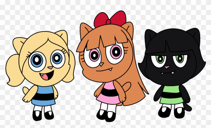The Powerpuff Kittens By Rosa The Clefairy - Cartoon #369159