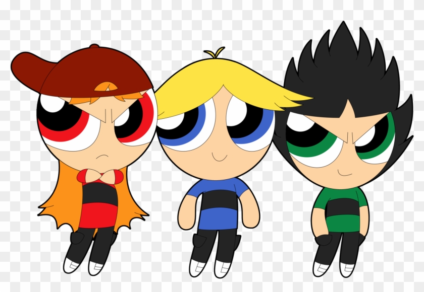 Powerpuff Girls Z Buttercup And Butch Download - Powerpuff Girls Reboot Rowdyruff Boys #369210