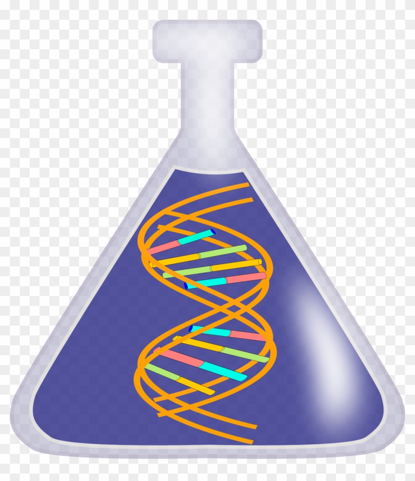 Clipart Dna In A Bottle - Dna Clipart #369243
