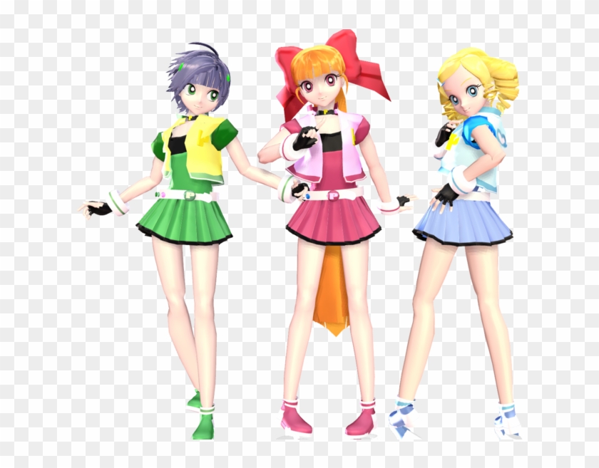 Powerpuff Girls Z - Powerpuff Girls Z Mmd #369256