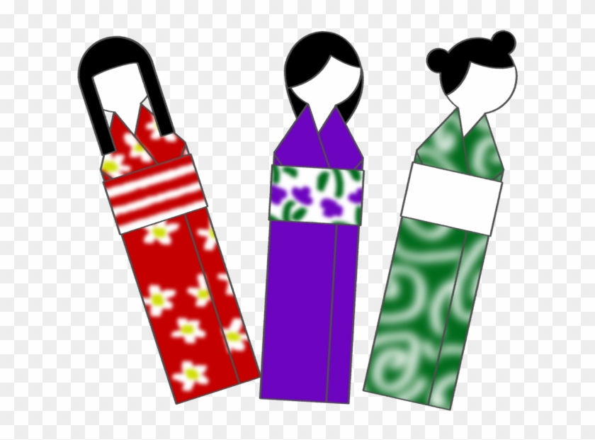 Free Printable Japanese Paper Dolls Printable - Japanese Doll Bookmark Template #369269