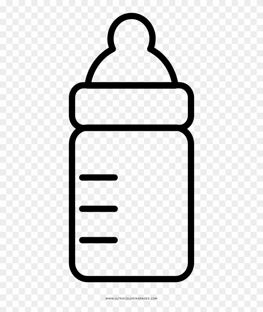 Baby Bottle Coloring Page - Biberon Para Colorear #369298