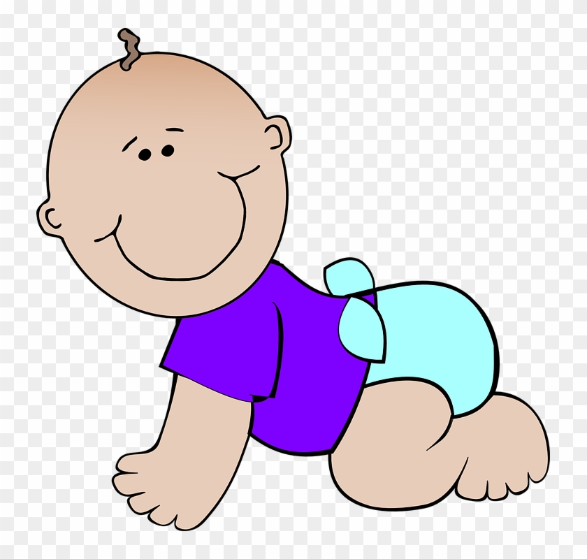 Baby Girl Cartoon Images 25, - Baby Boy Clip Art #369306