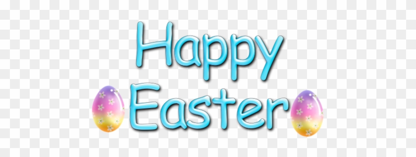 Happy Easter 1 Word Art - Graphic Design #369334