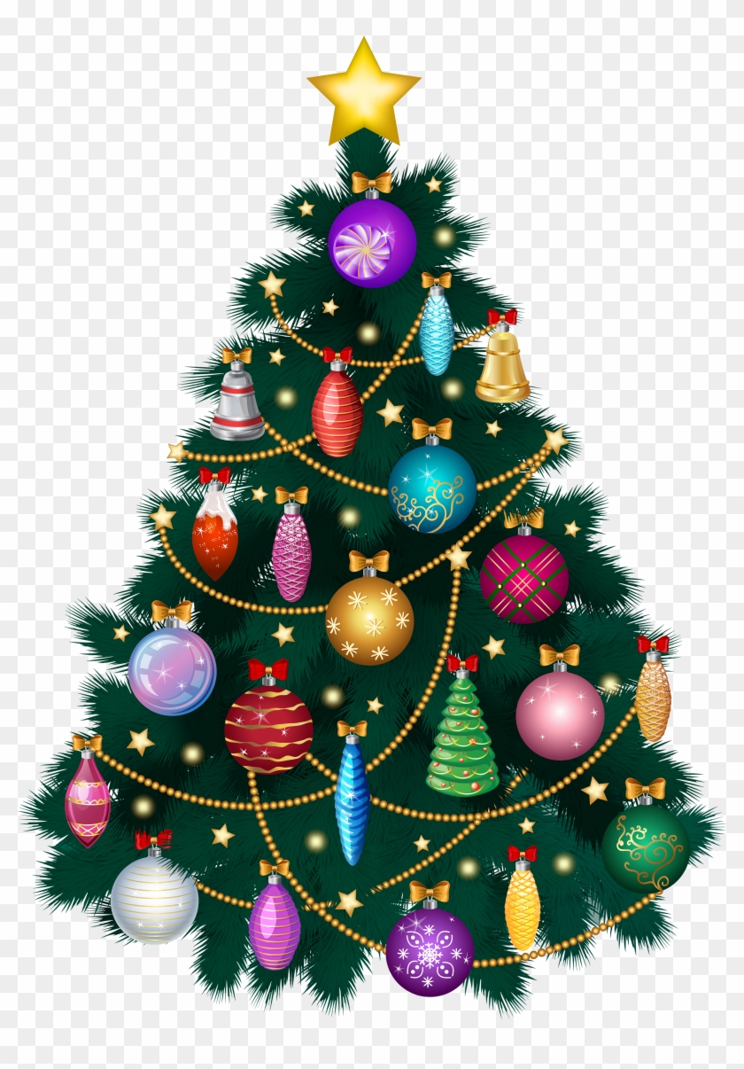Christmas Deco Tree Png Clip Art Image - شجرة الكريسماس #369378