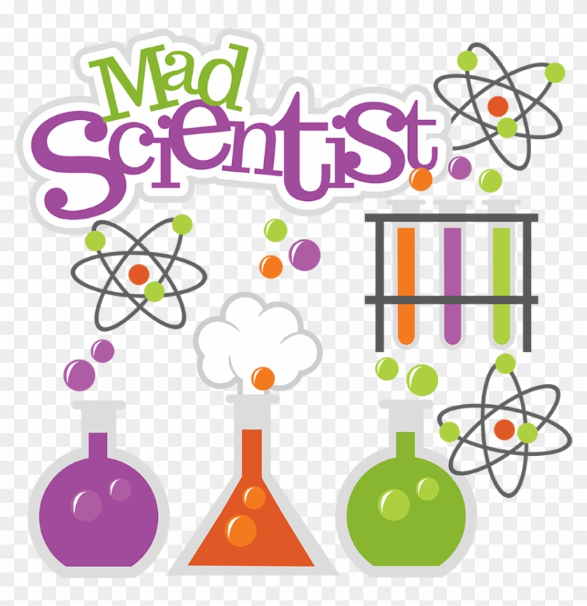 Mad Scientist Svg Science Svg Beaker Svg Test Tubes - Cover Page For Science Project File #369389