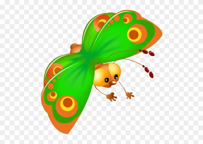 Joli Tube - Butterfly Cartoon #369453