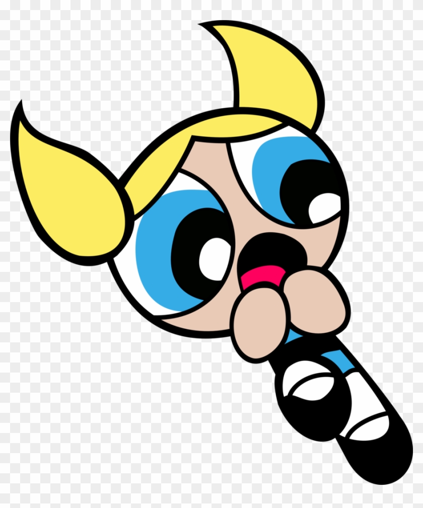 Bubbles By Triox404 On Deviantart - Powerpuff Girls Bubbles Scared #369494