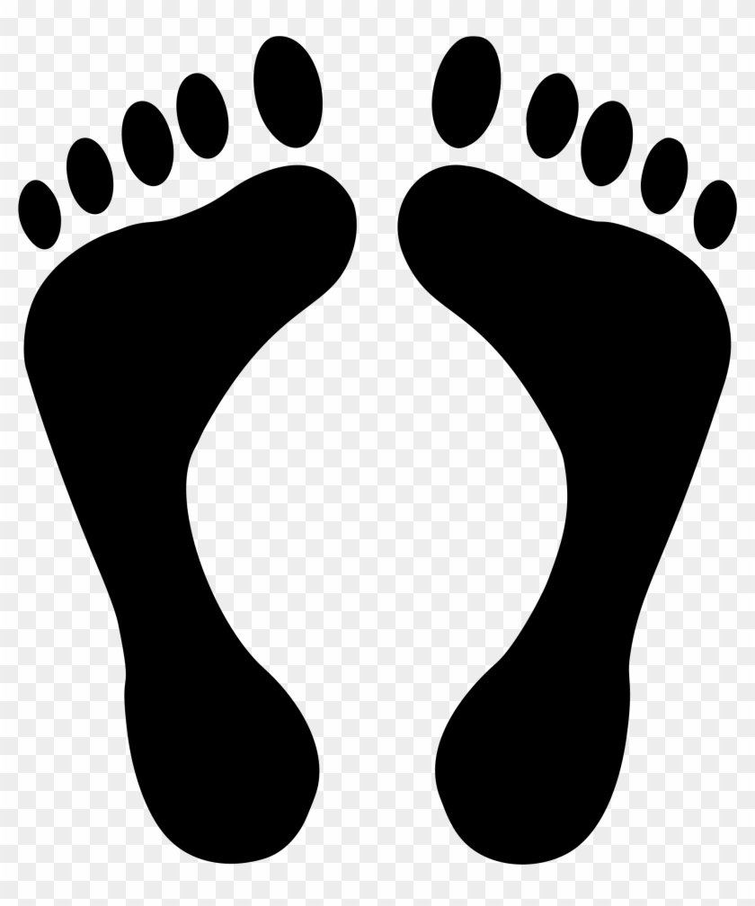 Big Image - Footprints Images Clip Art #369501