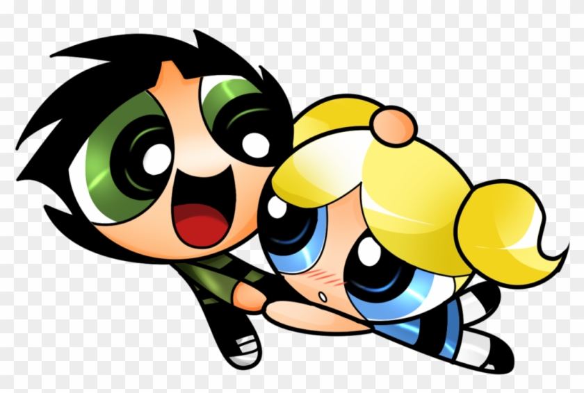 Powerpuff Girls Z Rowdyruff Boys Kiss For Kids - Ppg Bubbles X Butch #369554