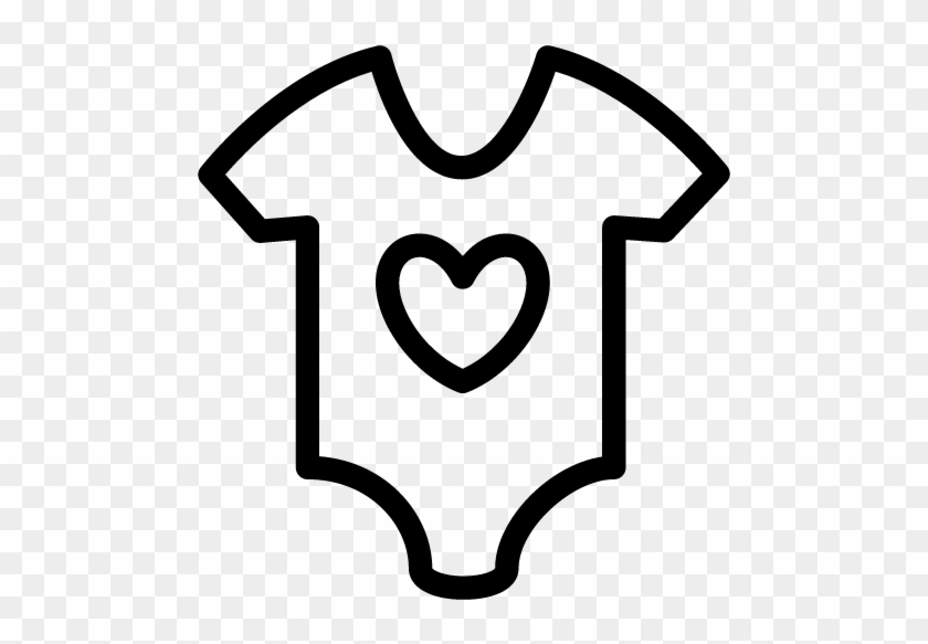 Baby Clothes Icon - Baby Clothes Shape #369605