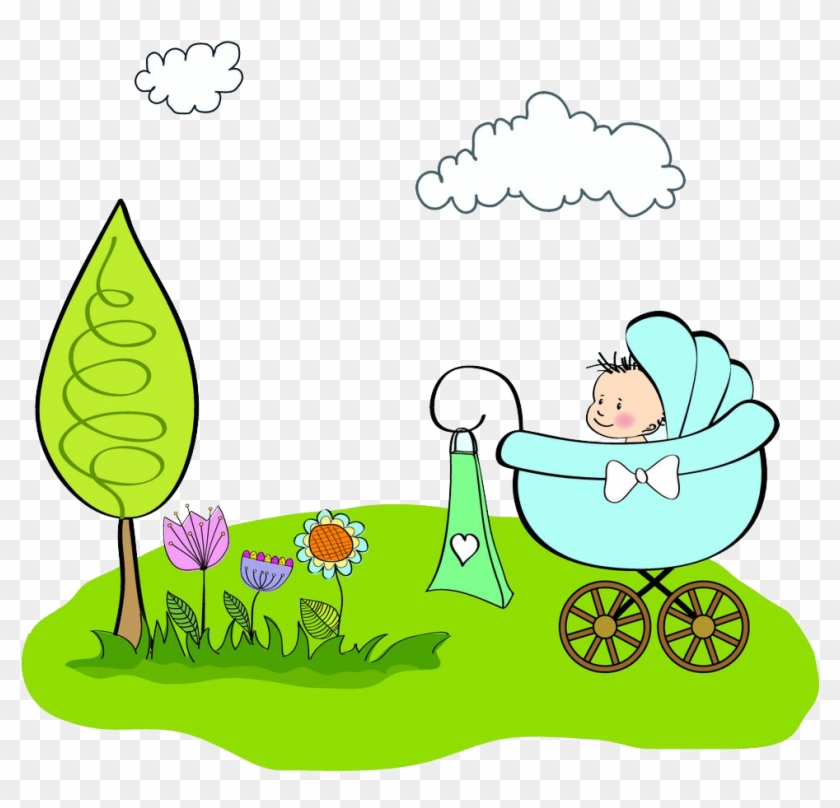 Infant Boy Illustration - Infant Boy Illustration #369760