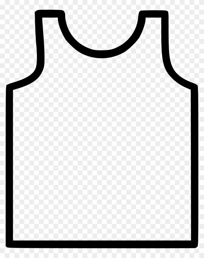 Cloth Under Shirt Vest Men Comments - Clip Art Vest Cloth #369701