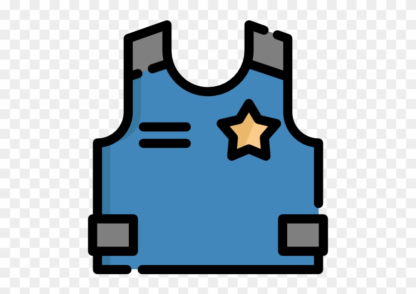 Bulletproof Vest Free Icon - Bulletproof Vest Clipart #369731