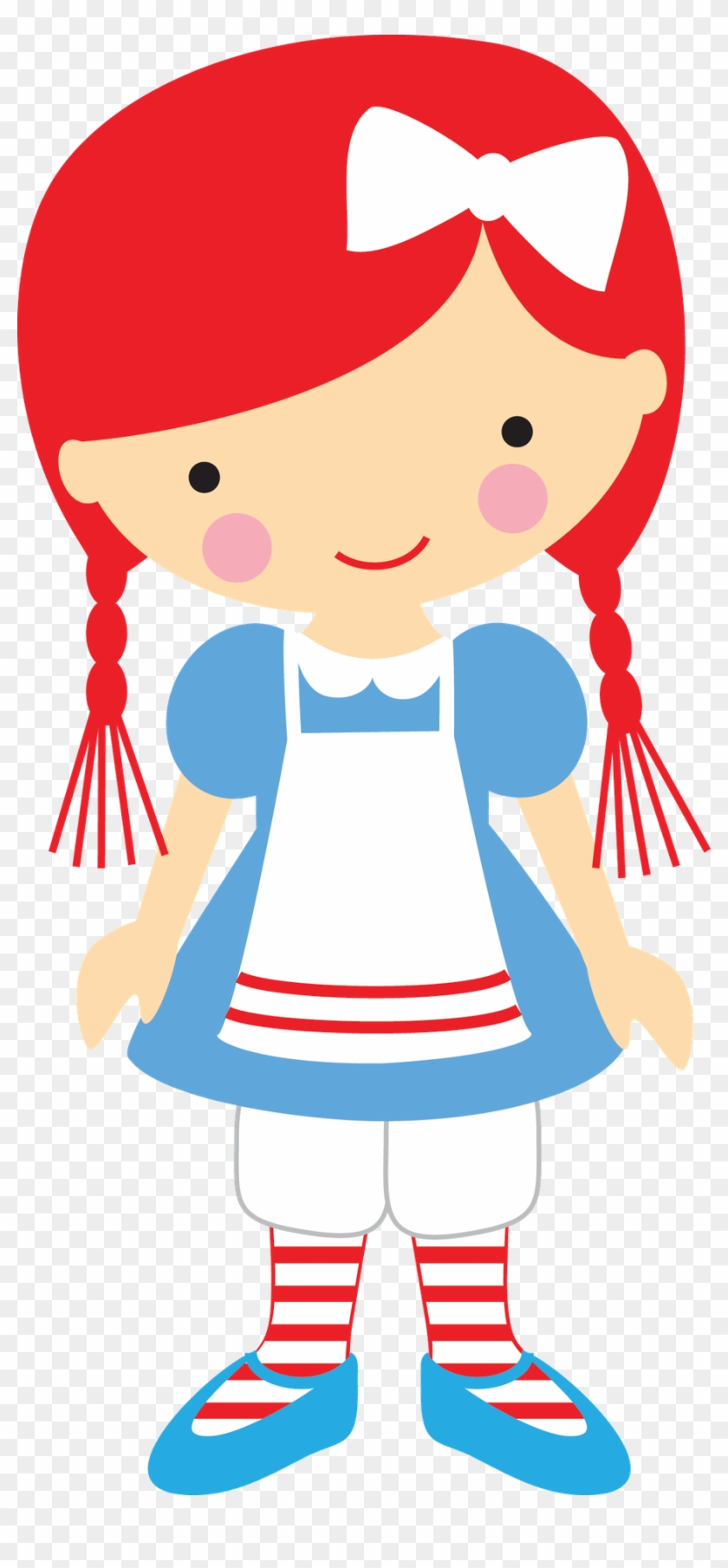 Girl Clipart, Printables, Clip Art, Little Girls, Dolls, - Book Character Clipart Png #369745