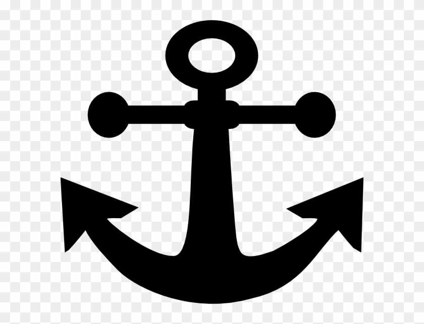 Black Anchor Clipart #369768