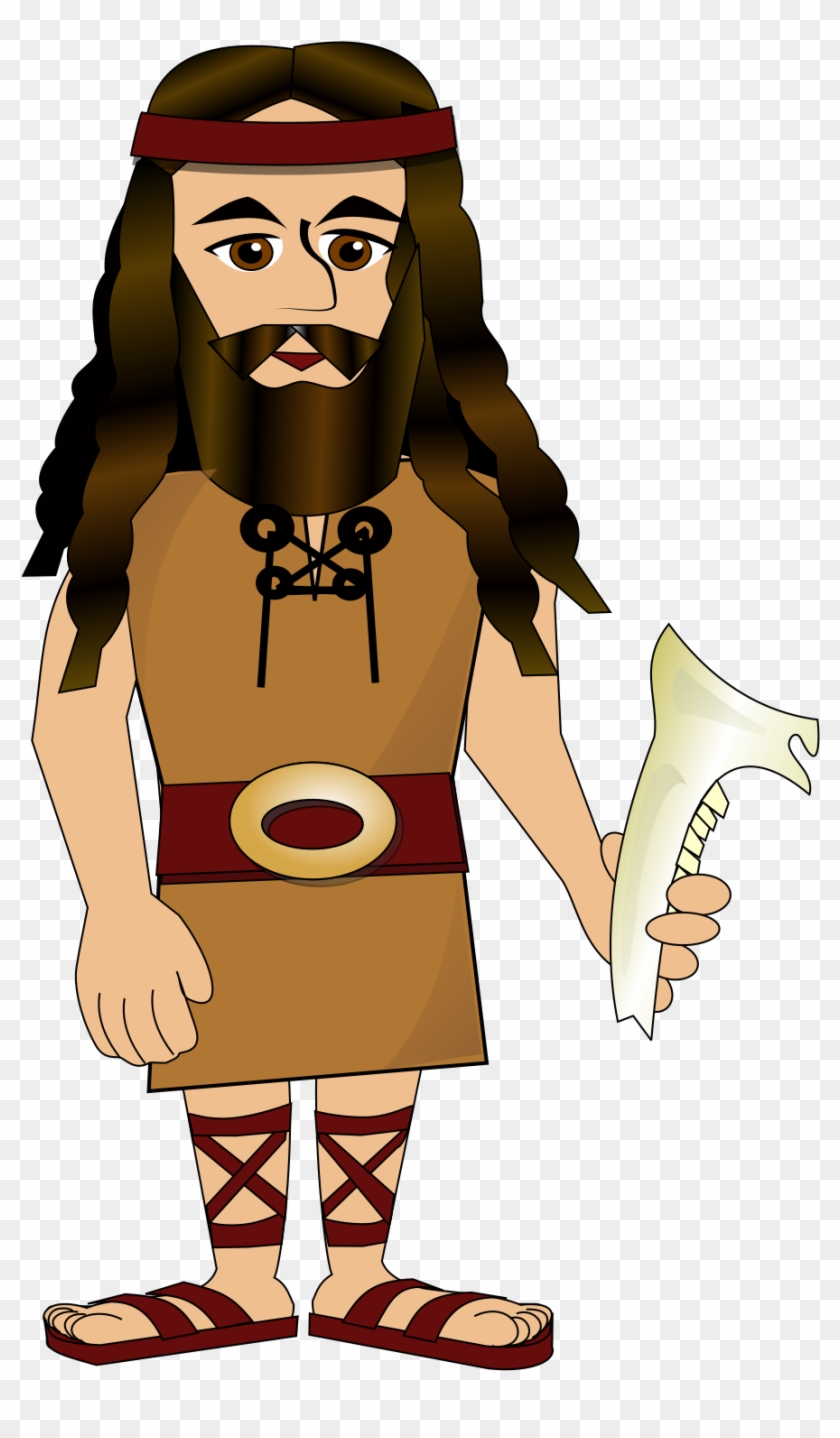 Samson And Delilah Bible Book Of Judges Clip Art - Samson From The Bible Png #369779